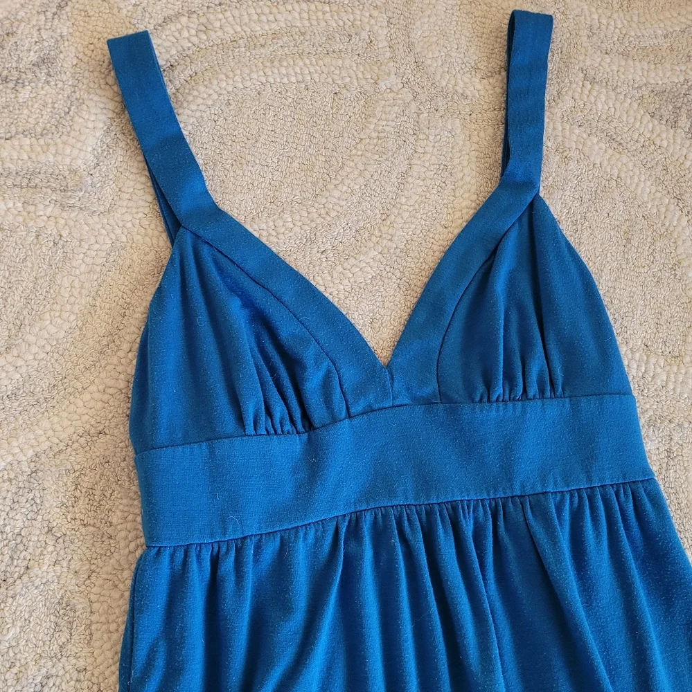 Blue Sundress/Coverup - Picture 2 of 5